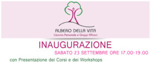 Invito ad Inaugurazione Albero della Vita a Bologna 23 settembre 2017 ore 17.00 - 19.00
